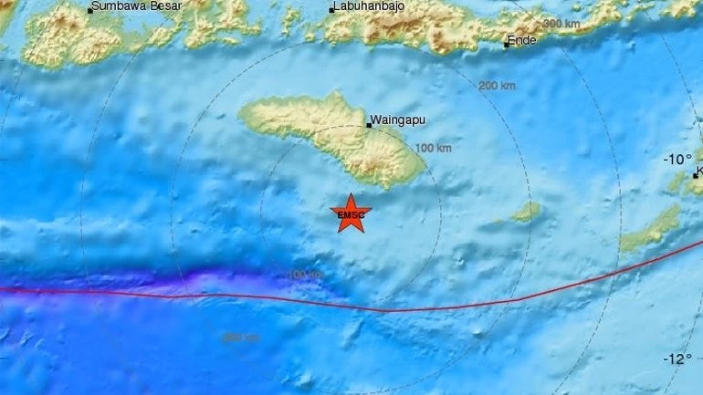 Σεισμός 5,8 Ρίχτερ στην Ινδονησία